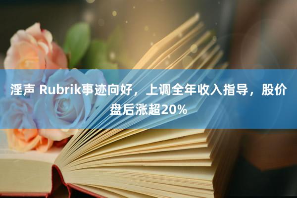 淫声 Rubrik事迹向好，上调全年收入指导，股价盘后涨超20%